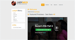 Desktop Screenshot of ladyneck.com